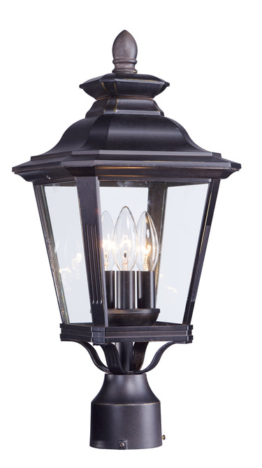 Maxim Lighting Knoxville 3-Light Outdoor Post Bronze