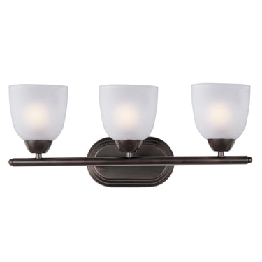 Maxim Lighting Axis 3-Light Bath Vanity Oil Rubbed Bronze