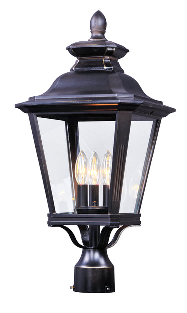 Maxim Lighting Knoxville 3-Light Outdoor Post Bronze