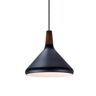 Maxim Lighting Nordic Pendant Walnut/Black
