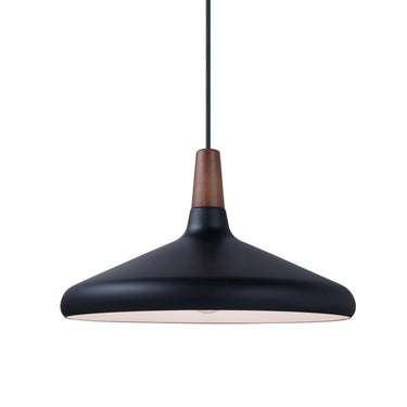 Maxim Lighting Nordic Pendant Walnut/Black