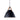 Maxim Lighting Nordic Pendant Tan Leather/Black