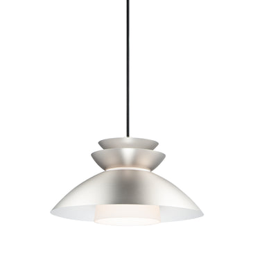 Maxim Lighting Nordic Pendant Brushed Platinum