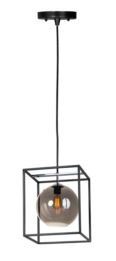 Maxim Lighting Fluid LED Pendant Black/Polished Chrome