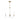 Maxim Lighting Charlton 3-Light Chandelier Weathered White/Gold Leaf