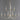 Maxim Lighting Charlton 9-Light Chandelier Weathered White/Gold Leaf