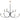 Maxim Lighting Charlton 8-Light Chandelier Black/Antique Brass