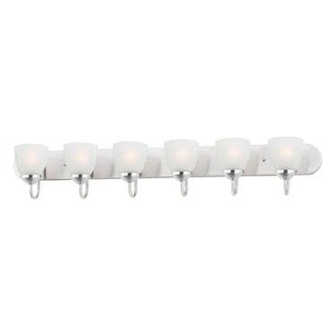 Maxim Lighting Axis 6-Light Strip Bath Vanity Polished Chrome