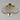 Maxim Lighting Poppy 12" Flush Mount Silver Gold/Satin Brass
