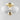 Maxim Lighting Poppy 12" Flush Mount White/Satin Brass