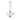 Maxim Lighting Poppy 12" Pendant White/Satin Brass