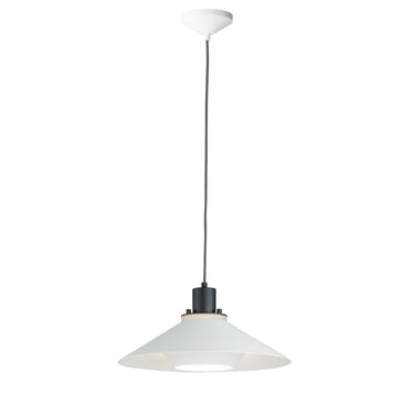 Maxim Lighting Oslo 15.75" Medium Pendant Black/White