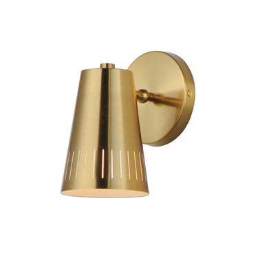 Maxim Lighting Helsinki Wall Sconce Natural Aged Brass