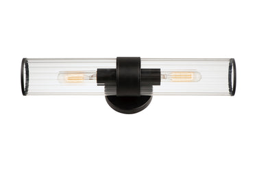 Maxim Lighting Crosby 2-Light Wall Sconce Black
