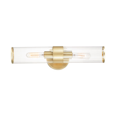 Maxim Lighting Crosby 2-Light Wall Sconce Satin Brass