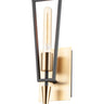 Maxim Lighting Wings Wall Sconce Black/Satin Brass