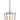 Wings Multi Light Pendant by Maxim - 11654BKSBR
