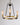 Maxim Lighting Haven 3-Light Chandelier Oil Rubbed Bronze/Antique Brass