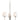 Maxim Lighting Shelter 3-Light Chandelier Satin Nickel