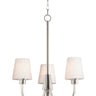 Maxim Lighting Shelter 3-Light Chandelier Satin Nickel
