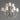 Maxim Lighting Shelter 9-Light Chandelier Satin Nickel
