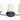 Maxim Lighting Shelter 5-Light Bath Vanity Black