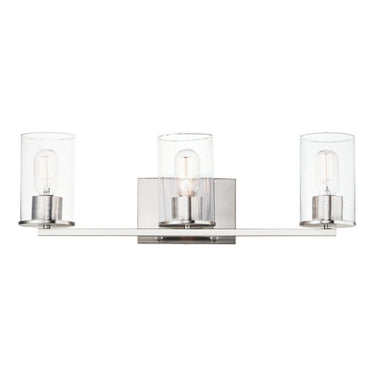 Maxim Lighting Sleek 3-Light Bath Vanity Satin Nickel
