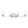 Maxim Lighting Sleek 4-Light Bath Vanity Satin Nickel