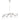 Maxim Lighting Sleek 8-Light Chandelier Satin Nickel