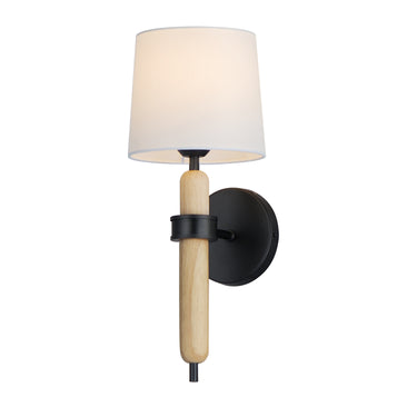 Maxim Lighting Bozeman Sconce Natural Wood