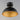 Maxim Lighting Dawn Flush Mount Antique Brass/Black