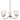 Conway 26" 5-Light Chandelier - Brushed Nickel by Elk 1205CH/20