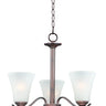 Maxim Lighting Vital 3-Light Chandelier Oil Rubbed Bronze