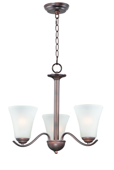 Maxim Lighting Vital 3-Light Chandelier Oil Rubbed Bronze