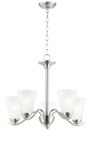 Maxim Lighting Vital 5-Light Chandelier Satin Nickel
