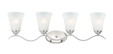 Maxim Lighting Vital 4-Light Bath Vanity Satin Nickel