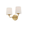 Maxim Lighting Bristol 2-Light Sconce Satin Brass
