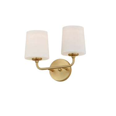 Maxim Lighting Bristol 2-Light Sconce Satin Brass