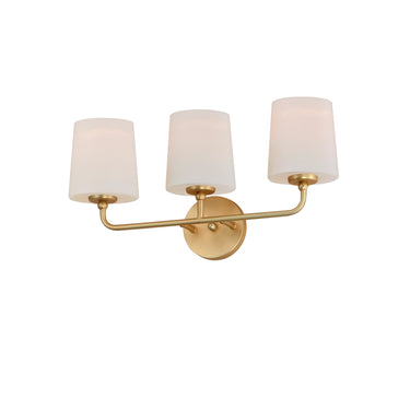 Maxim Lighting Bristol 3-Light Bath Vanity Satin Brass