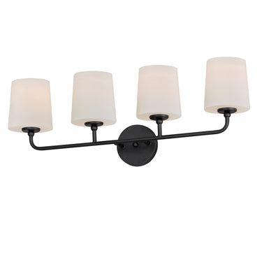 Maxim Lighting Bristol 4-Light Bath Vanity Black
