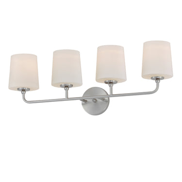 Maxim Lighting Bristol 4-Light Bath Vanity Satin Nickel