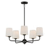 Maxim Lighting Bristol 5-Light Chandelier Anthracite
