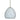Bolla stem pendant: Carrera glass shade | Besa Lighting