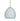 Bolla stem pendant: Carrera glass shade | Besa Lighting