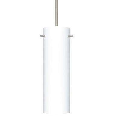 Copa stem pendant: Opal Matte glass shade | Besa Lighting