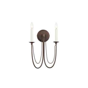 Maxim Lighting Plumette 2-Light Wall Sconce Chestnut Bronze