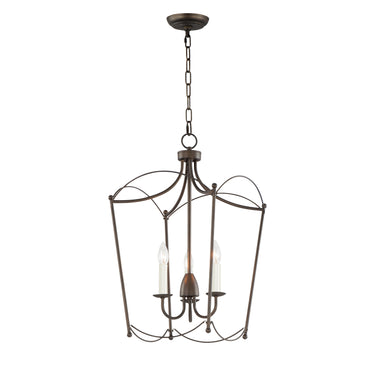 Maxim Lighting Plumette 3-Light Pendant Chestnut Bronze