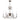 Maxim Lighting Plumette 6-Light Chandelier w Crystal Chestnut Bronze