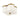 Maxim Lighting Clover 2-Light Flush Mount Natural Aged Brass
