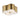 Maxim Lighting Clover 2-Light Flush Mount Natural Aged Brass